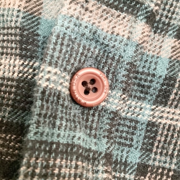 USED Mens Large Katin ‘Vincent’ Flannel Blue Multicolor - Picture 3 of 8